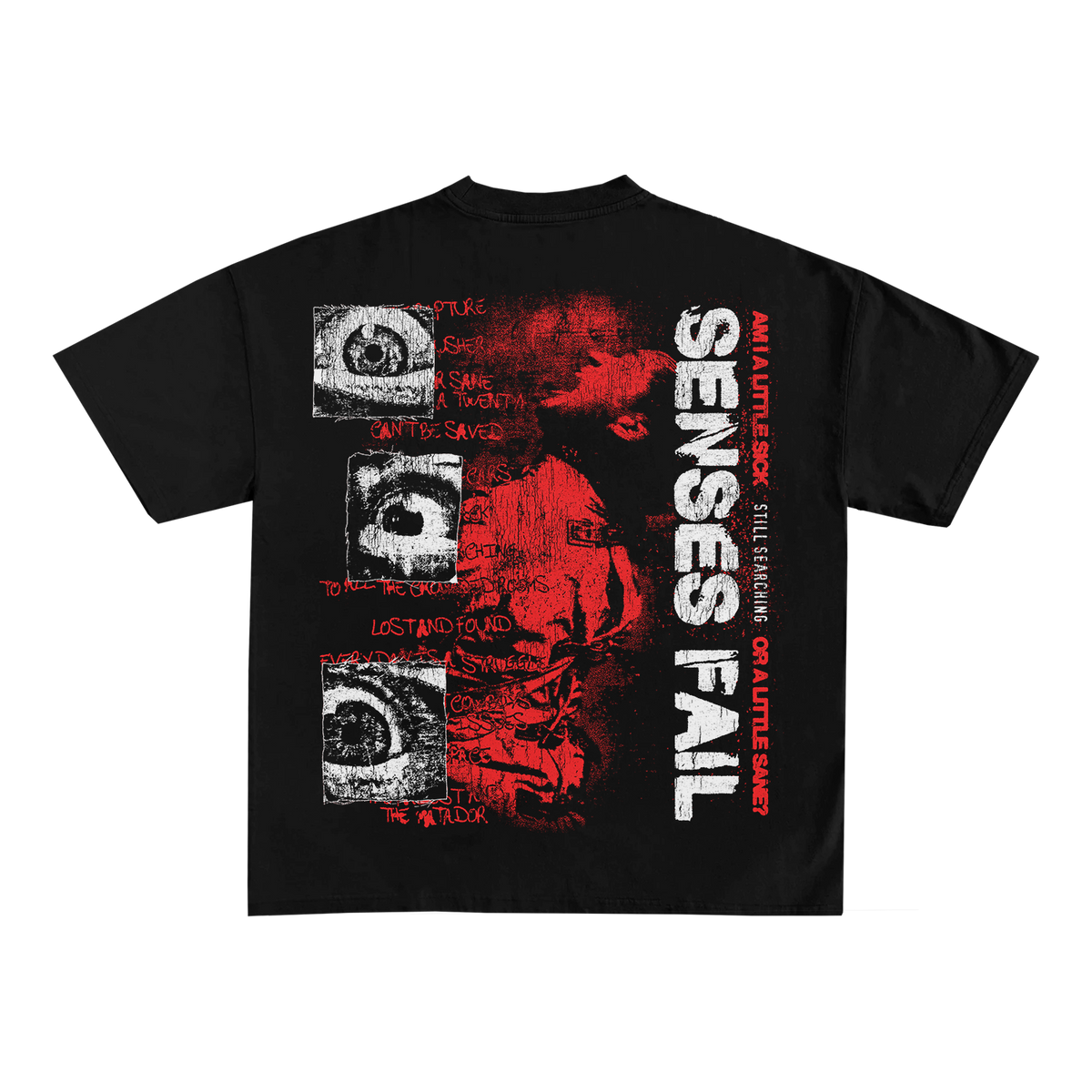 Straight Jacket Black Tee
