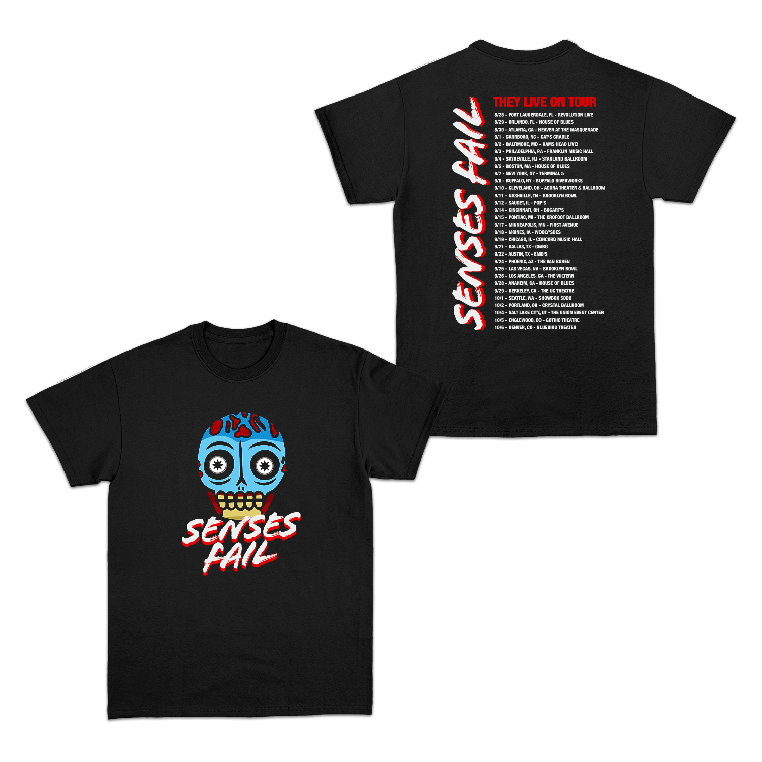 Senses fail t shirt hotsell