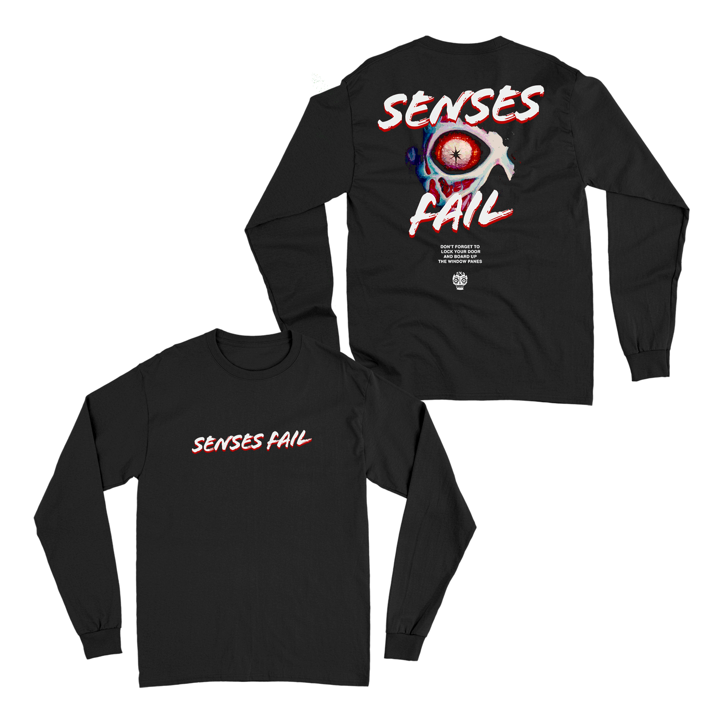 Eyes Black Long Sleeve