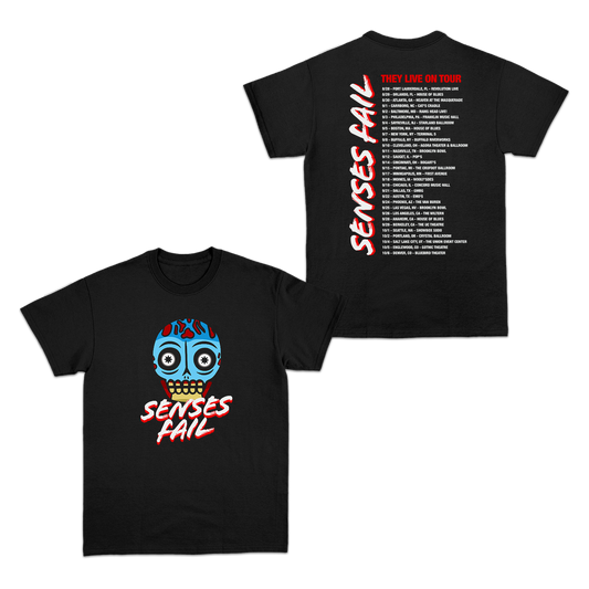 They Live On Tour Black T-Shirt