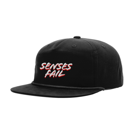 Senses Fail Black Corded Hat